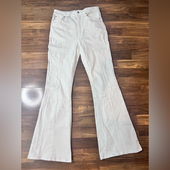 AFRM patch work Wide-Leg Trousers - Picture 5 of 7